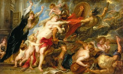 La conseguenza della guerra, 1637-38 da Peter Paul Rubens